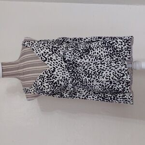 Swimsuits for All Animal Print Convertible Tankini Top Size 22